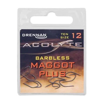 Куки с контра DRENNAN Acolyte Maggot Plus