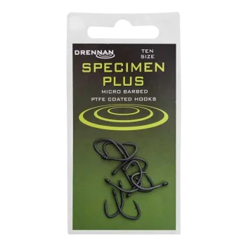 Куки с контра DRENNAN Specimen Plus Hooks