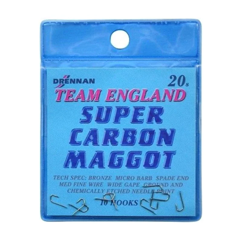 Куки с контра DRENNAN Super Carbon Maggot