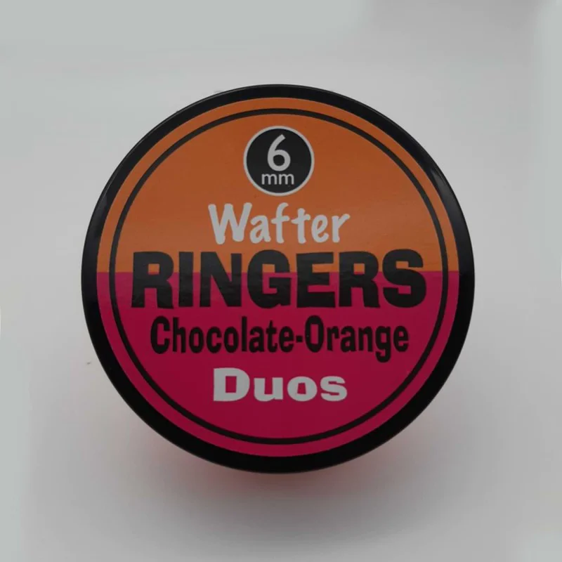 Неутрални дъмбели RINGERS Duos Wafter Chocolate-Orange 6mm