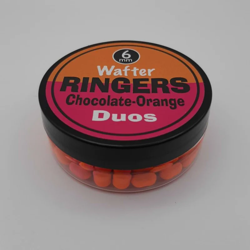 Неутрални дъмбели RINGERS Duos Wafter Chocolate-Orange 6mm