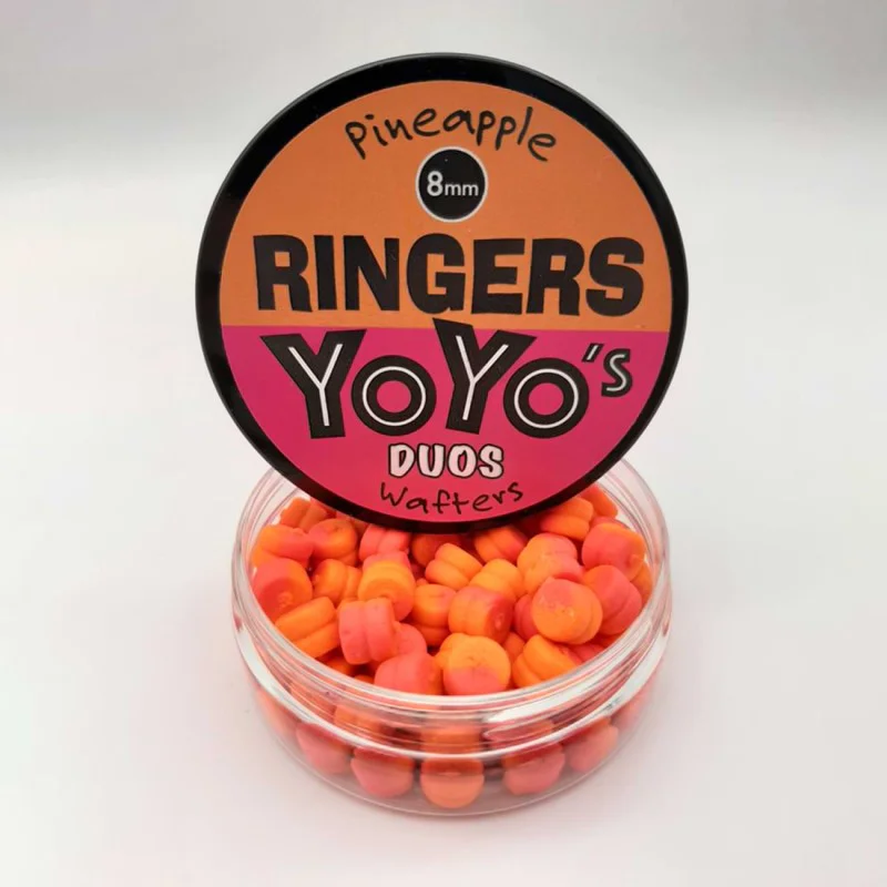 Неутрални дъмбели RINGERS Yoyos Duo Wafters Orange & Pink 8mm