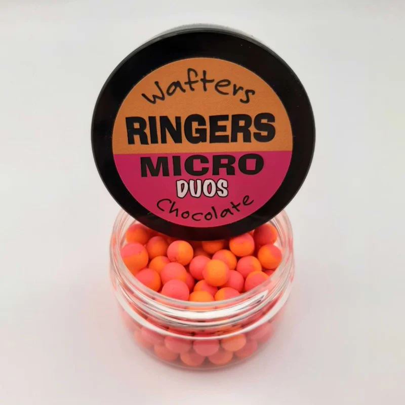 Неутрални топчета RINGERS Micro Duos Orange & Pink Round 6mm