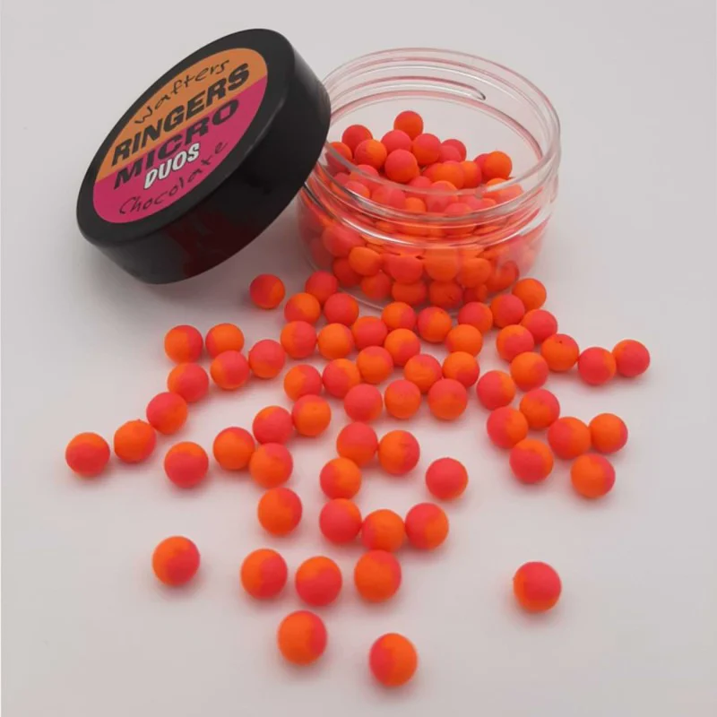 Неутрални топчета RINGERS Micro Duos Orange & Pink Round 6mm