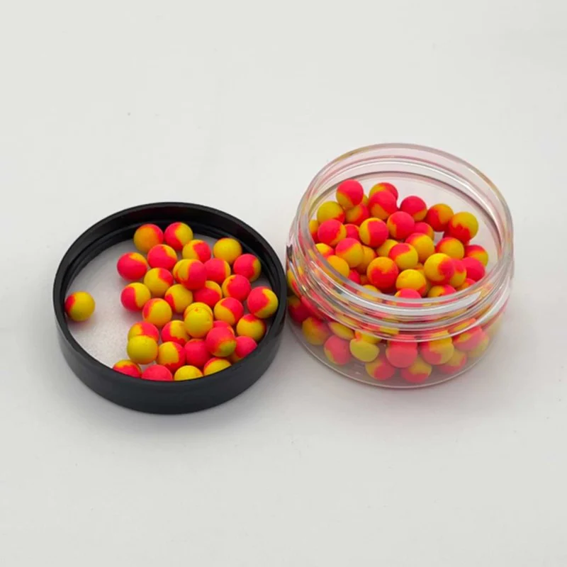 Неутрални топчета RINGERS Micro Duos Pink & Yellow Round 6mm