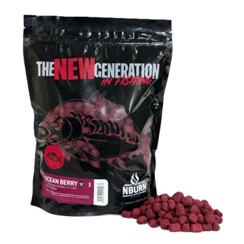 Протеинови топчета и дъмбели NBURN Baits Ocean Berry Spod Mix Ultra Soluble Boilies 1kg