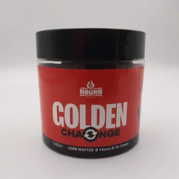 Протеинови топчета и дъмбели за стръв NBURN Baits Golden Spicy Change Cork Wafters 14mm & 10–12mm