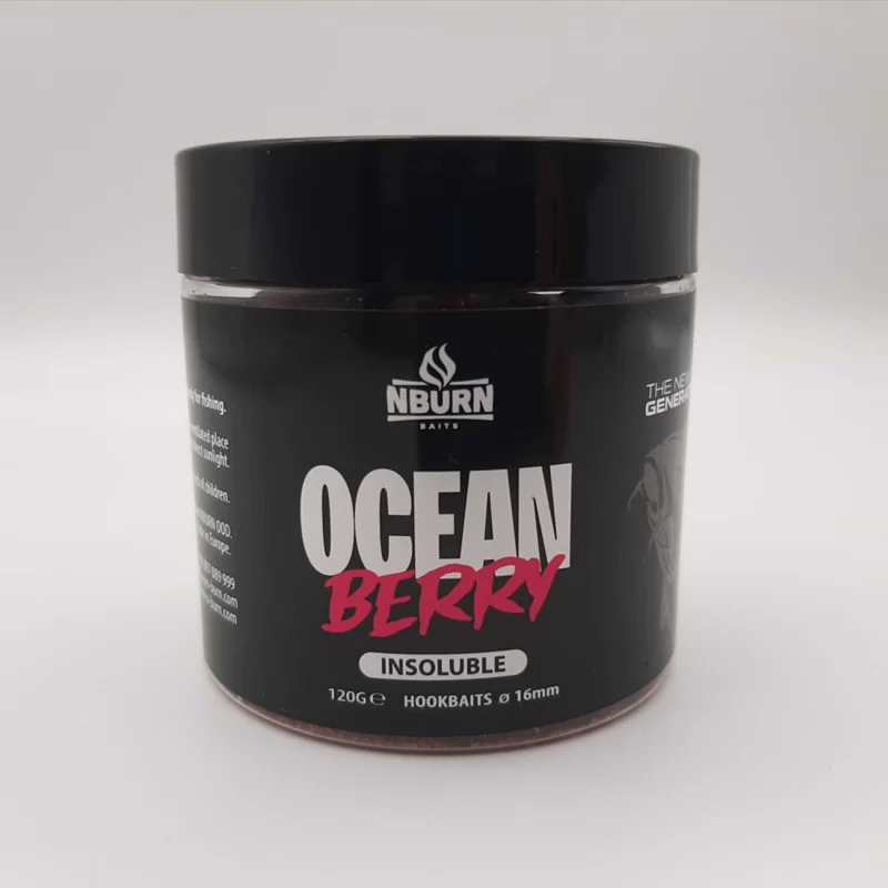 Протеинови топчета за стръв NBURN Hookbaits Ocean Berry Insoluble 16mm