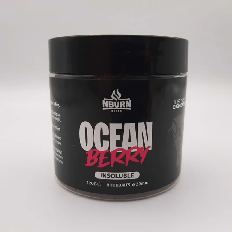 Протеинови топчета за стръв NBURN Hookbaits Ocean Berry Insoluble 20mm