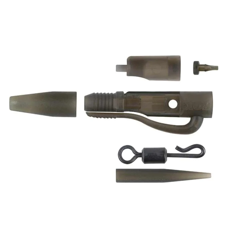 Шаранджийски монтаж FOX Edges Naturals Tubing Leadclip Kit