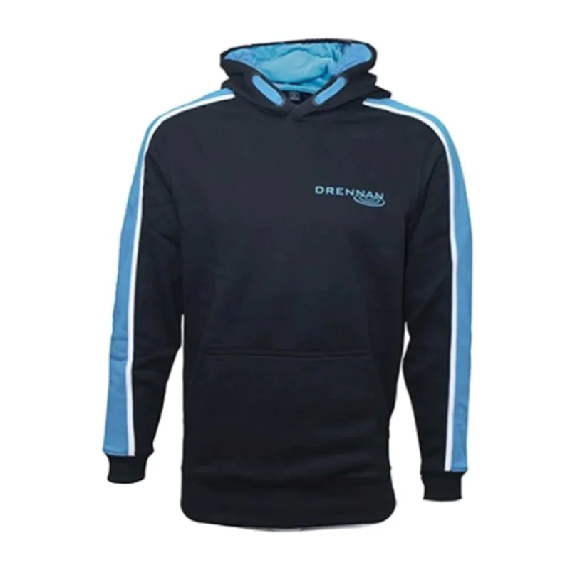Суитшърт DRENNAN Black Pullover Hoodie