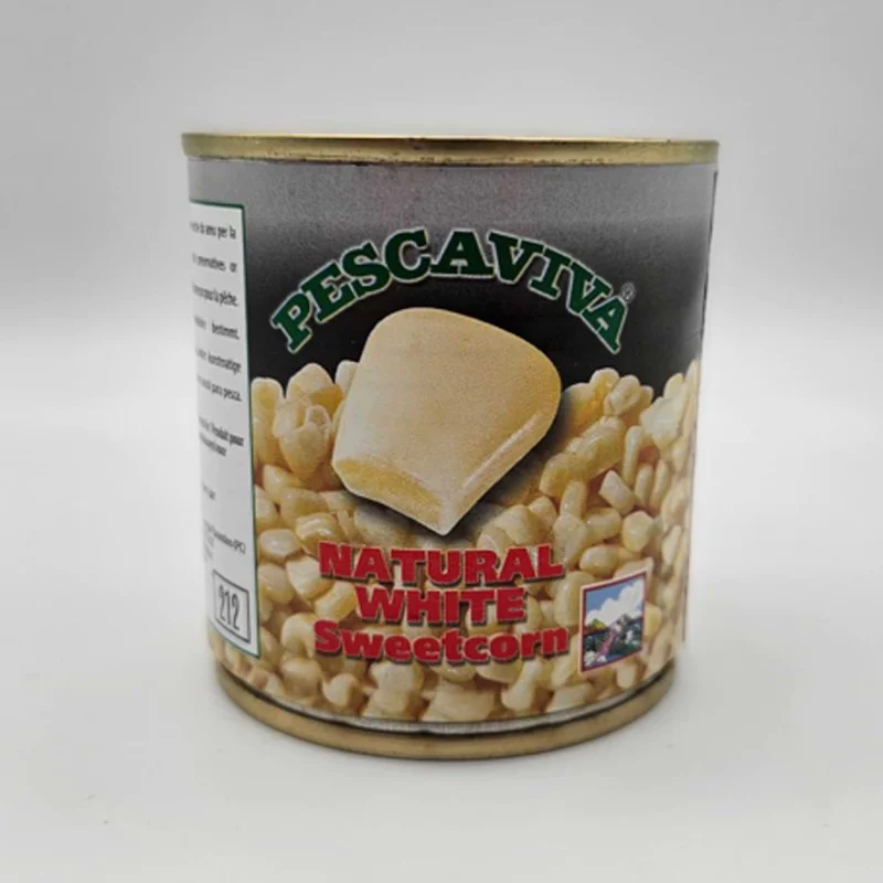 Царевица за стръв PESCA VIVA Natural White Sweetcorn 160g