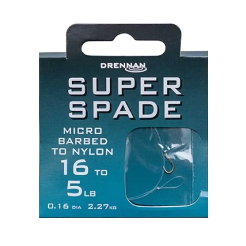 Вързани куки DRENNAN Super Spade HTN