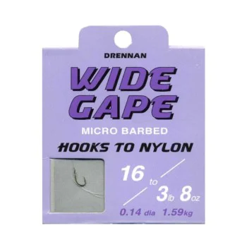 Вързани куки DRENNAN Wide Gape HTN