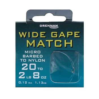 Вързани куки DRENNAN Wide Gape Match HTN