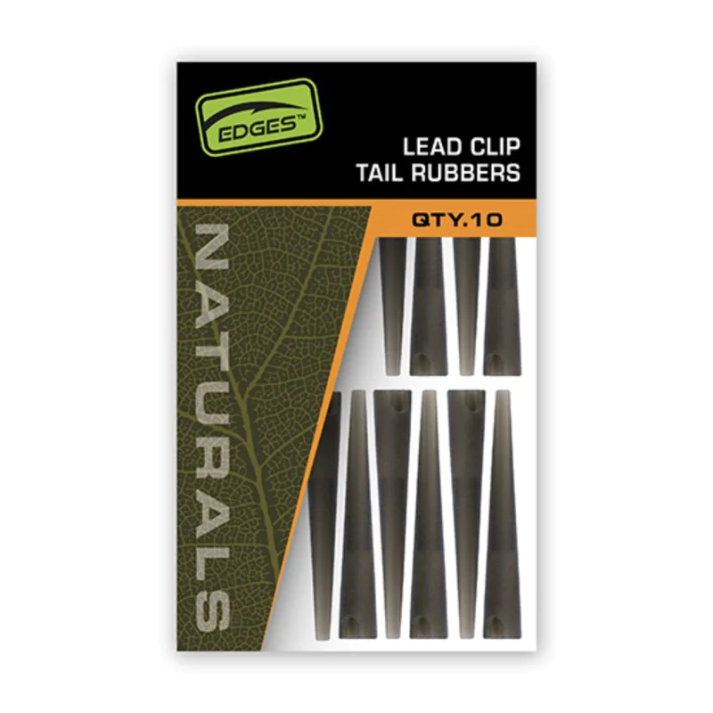 Гумени конуси FOX Edges Naturals Lead Clip Tail Rubbers