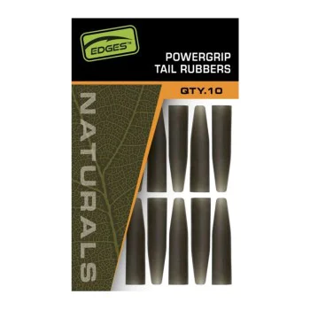 Гумени конуси FOX Edges Naturals Powergrip Tail Rubbers