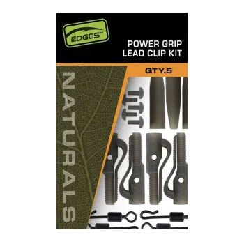 Клипсове за олово FOX Edges Naturals Power Grip Lead Clip Kit