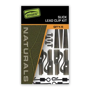 Клипсове за олово FOX Edges Naturals Slik Lead Clip Kit