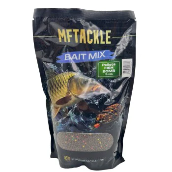 Пелети за фидер риболов MF Pellets Fish Bomb 2mm 600g