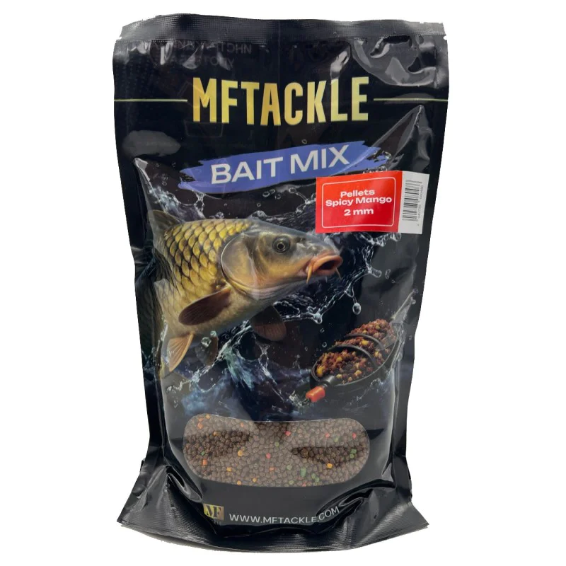 Пелети за фидер риболов MF Pellets Spicy Mango 2mm 600g