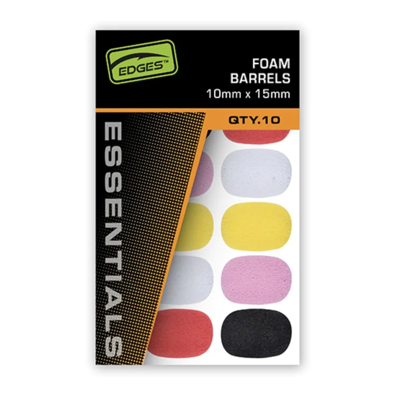 Плаваща пяна за Zig Rig монтажи FOX Edges 10mm x 15mm Foam Barrels - Mixed Colours