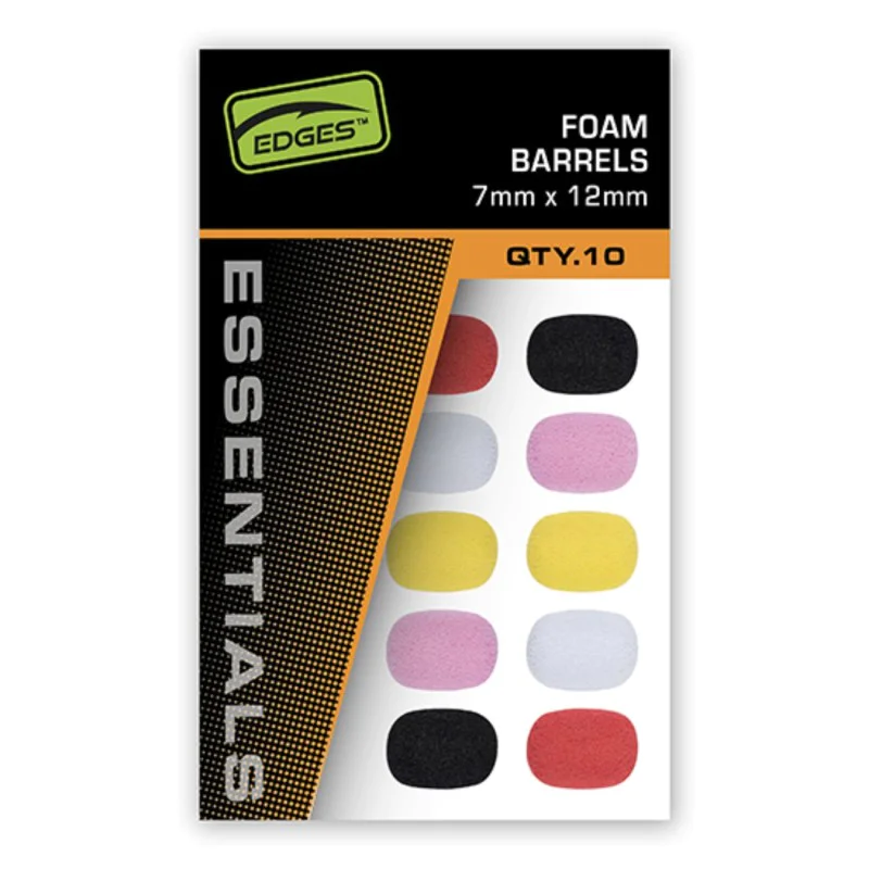Плаваща пяна за Zig Rig монтажи FOX Edges 7mm x 12mm Foam Barrels - Mixed Colours