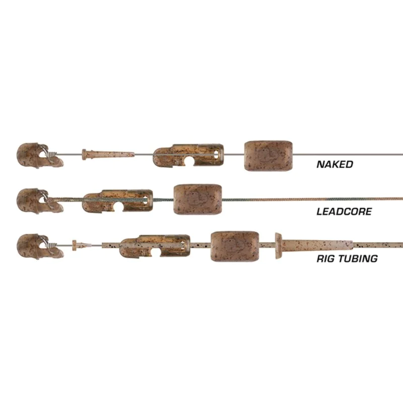 Шаранджийски монтаж FOX Edges Camo Heli-Clip x3