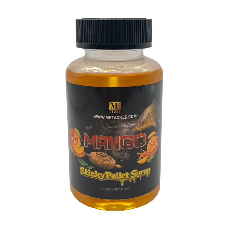 Течен ароматизатор MF Sticky Pellet Syrup Mango 300 ml