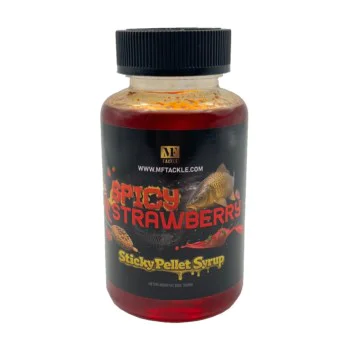 Течен ароматизатор MF Sticky Pellet Syrup Spicy Strawberry 300 ml