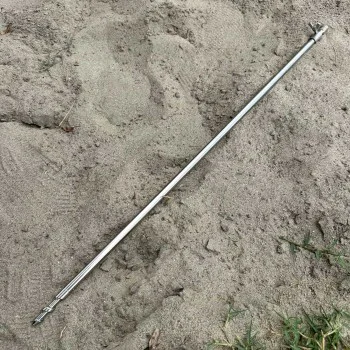 Телескопчно колче MF Telescopic Stainless Steel Screw Bankstick 56-95cm