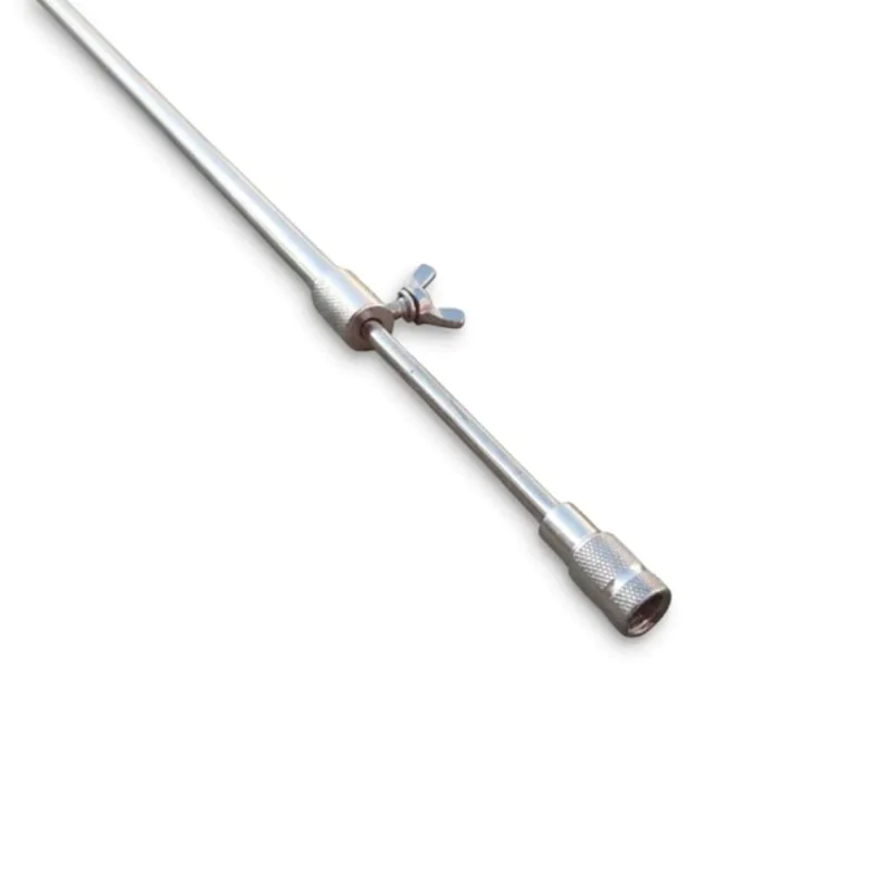 Телескопчно колче MF Telescopic Stainless Steel Screw Bankstick 76-140cm