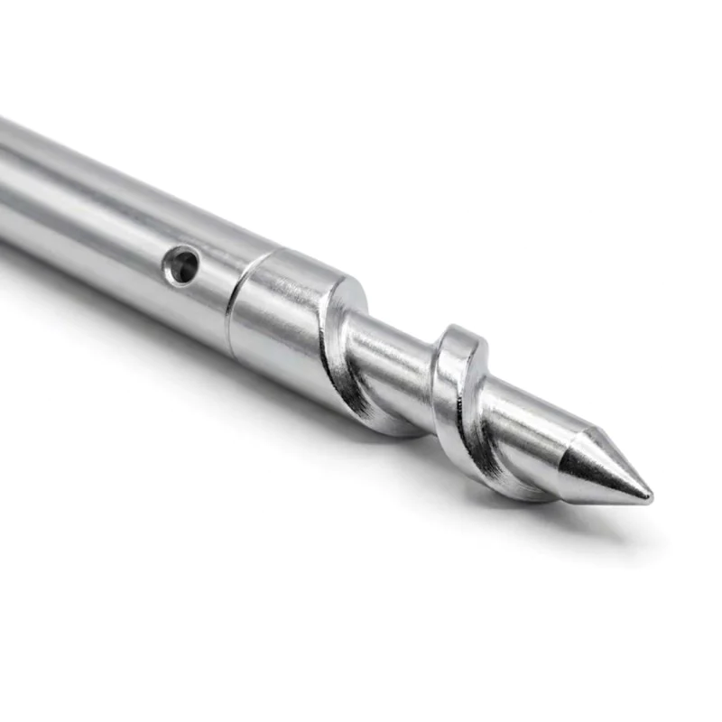 Телескопчно колче MF Telescopic Stainless Steel Screw Bankstick 76-140cm