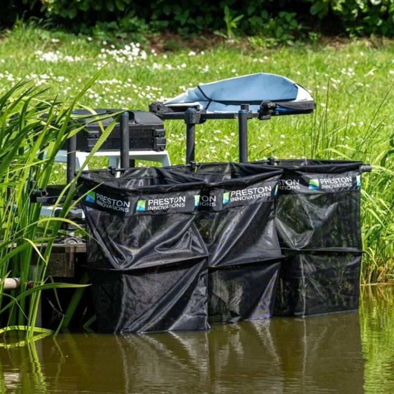 Комплект живарници PRESTON Triple 2.5m Carp Keepnet Pack