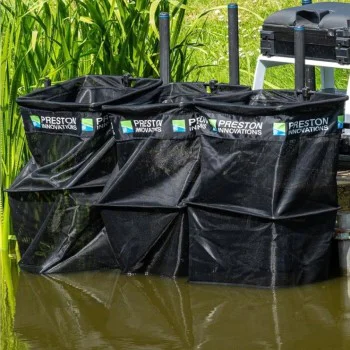 Комплект живарници PRESTON Triple 2.5m Carp Keepnet Pack