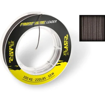 Повод за сом BLACK CAT Front Zone Leader 50m 100kg 200lbs 1mm Brown