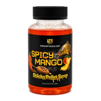 Течен ароматизатор MF Sticky Pellet Syrup Spicy Mango 300 ml