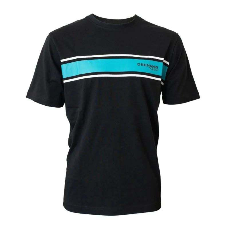 Тениска DRENNAN Aqua Stripe T-Shirt