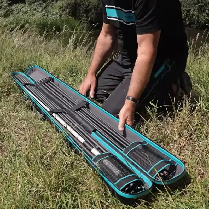 Твърд калъф за щека и топ сети DRENNAN Armoured Compact Pole Case