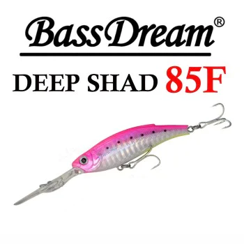 Воблер BASSDREAM Deep Shad 85F 85mm 16g