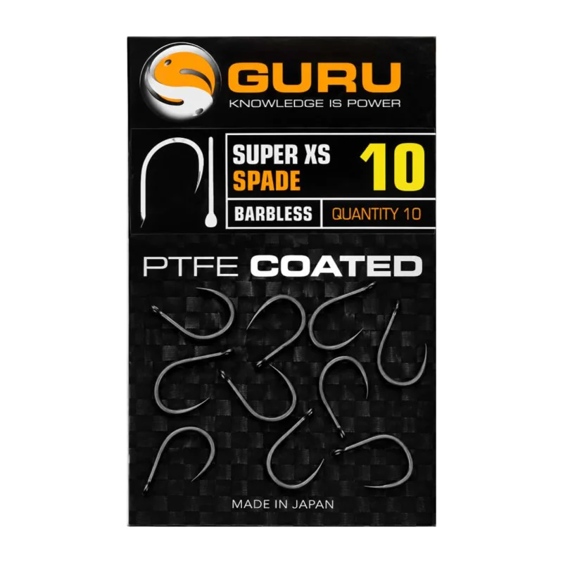Единични куки без контра GURU Super XS Spade Barbless