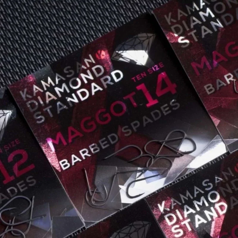 Единични куки KAMASAN Diamond Standard Maggot Barbed