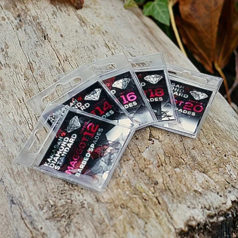 Единични куки KAMASAN Diamond Standard Maggot Barbed