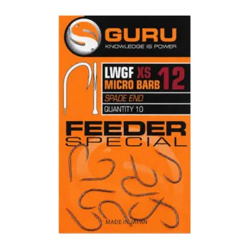 Единични куки с контра GURU Feeder Special XS Micro Barb Spade End