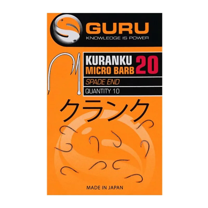 Единични куки с контра GURU Kuranku Micro Barb