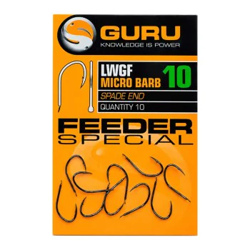 Единични куки с контра GURU LWGF Feeder Special Spade Barbed