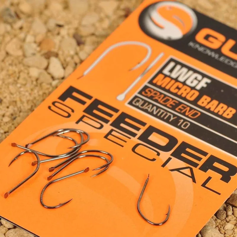 Единични куки с контра GURU LWGF Feeder Special Spade Barbed