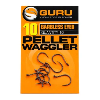 Единични куки с ухо без контра GURU Pellet Waggler Hooks