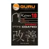 Единични куки с ухо GURU Kaizen Eyed Barbed