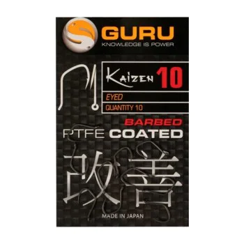 Единични куки с ухо GURU Kaizen Eyed Barbed